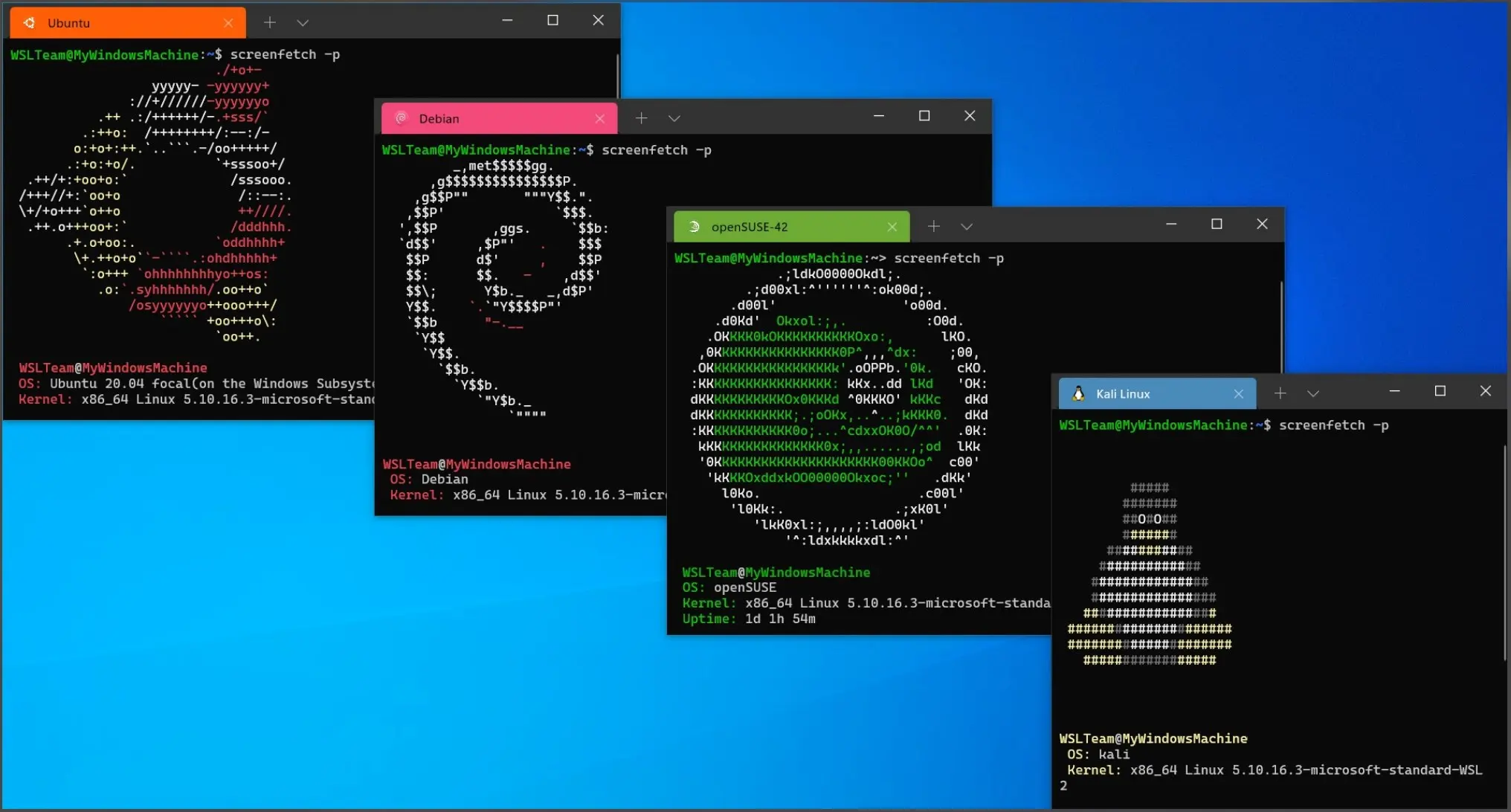 windows app on linux